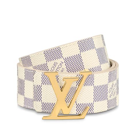 cintura lv bianca e oro|cinture Louis Vuitton da donna.